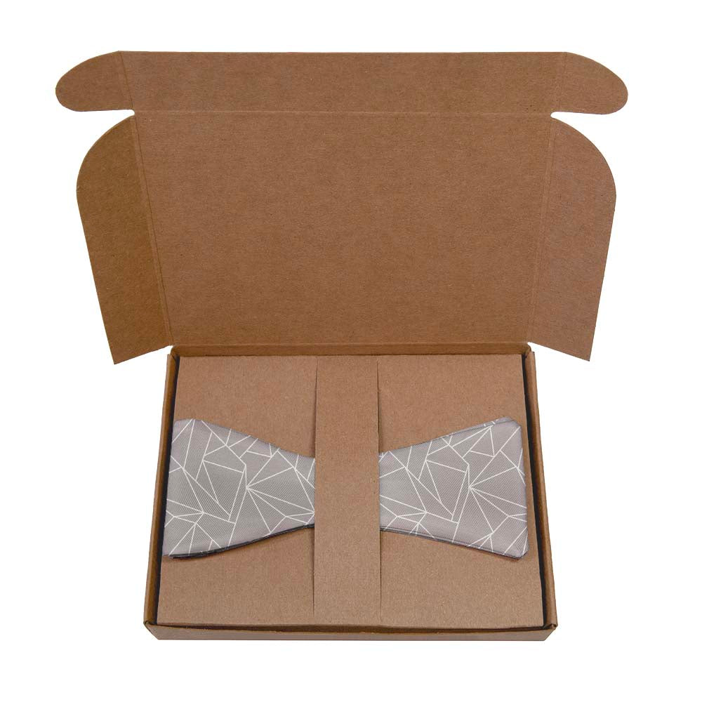 Origami Bow Tie- Kraft Gift Box Packaging - Knotty Tie Co.