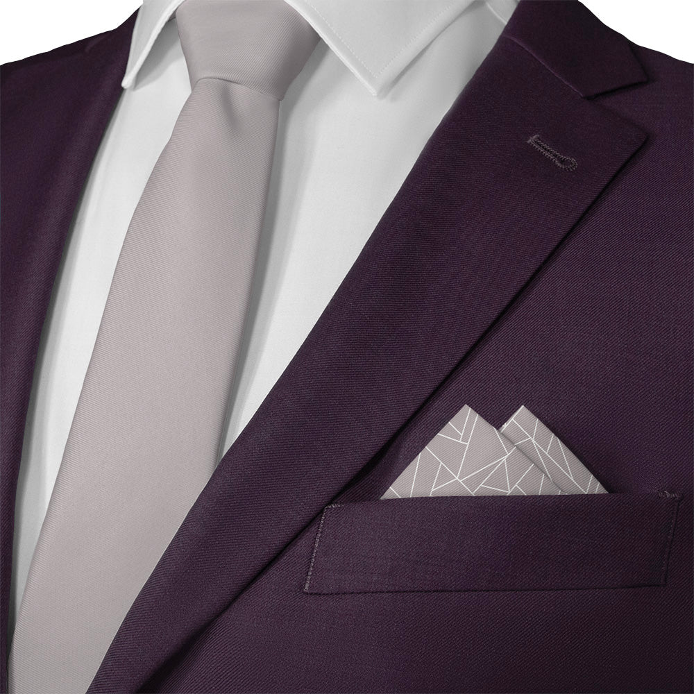 Origami Pocket Square - Matching Necktie- Knotty Tie Co.
