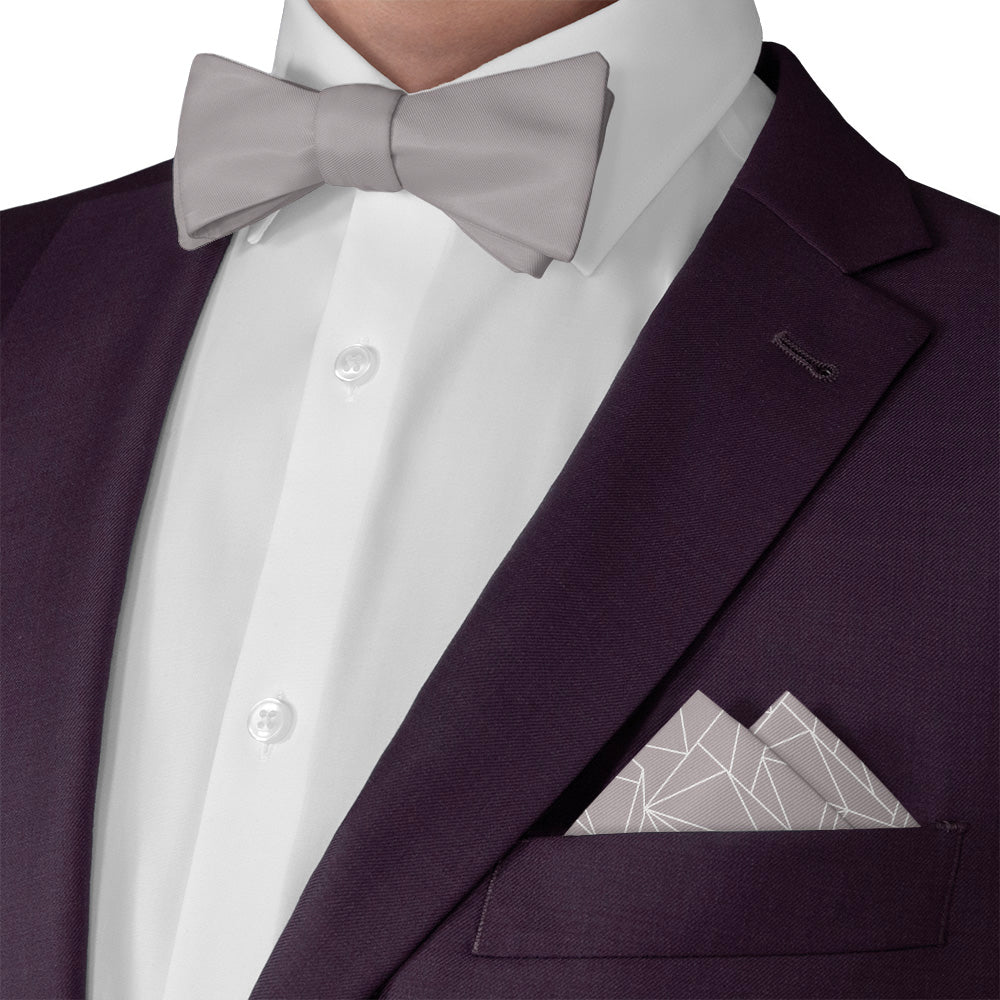 Origami Pocket Square - Matching Bow Tie - Knotty Tie Co.