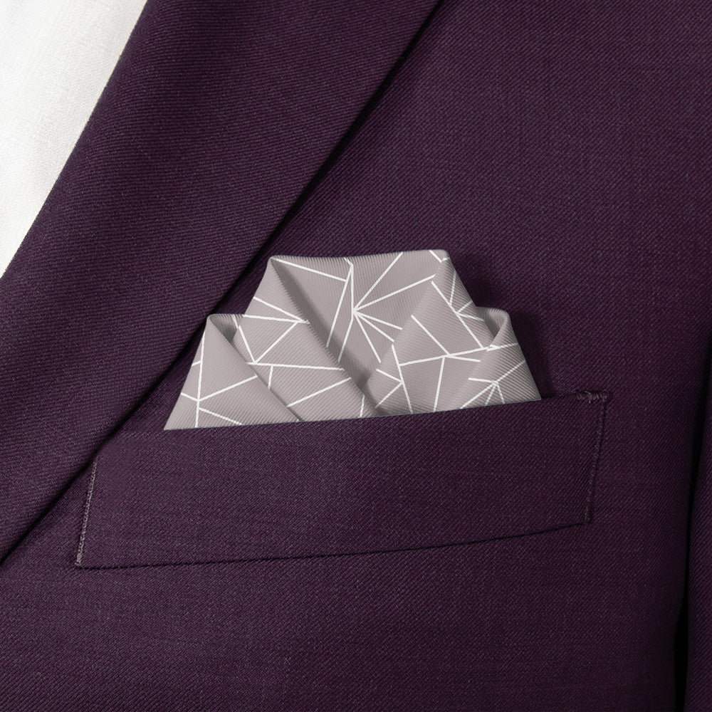 Origami Pocket Square - Scalloped Fold - Knotty Tie Co.