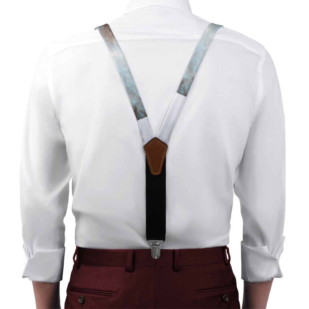 Orion Suspenders - On Model Front View - Knotty Tie Co.