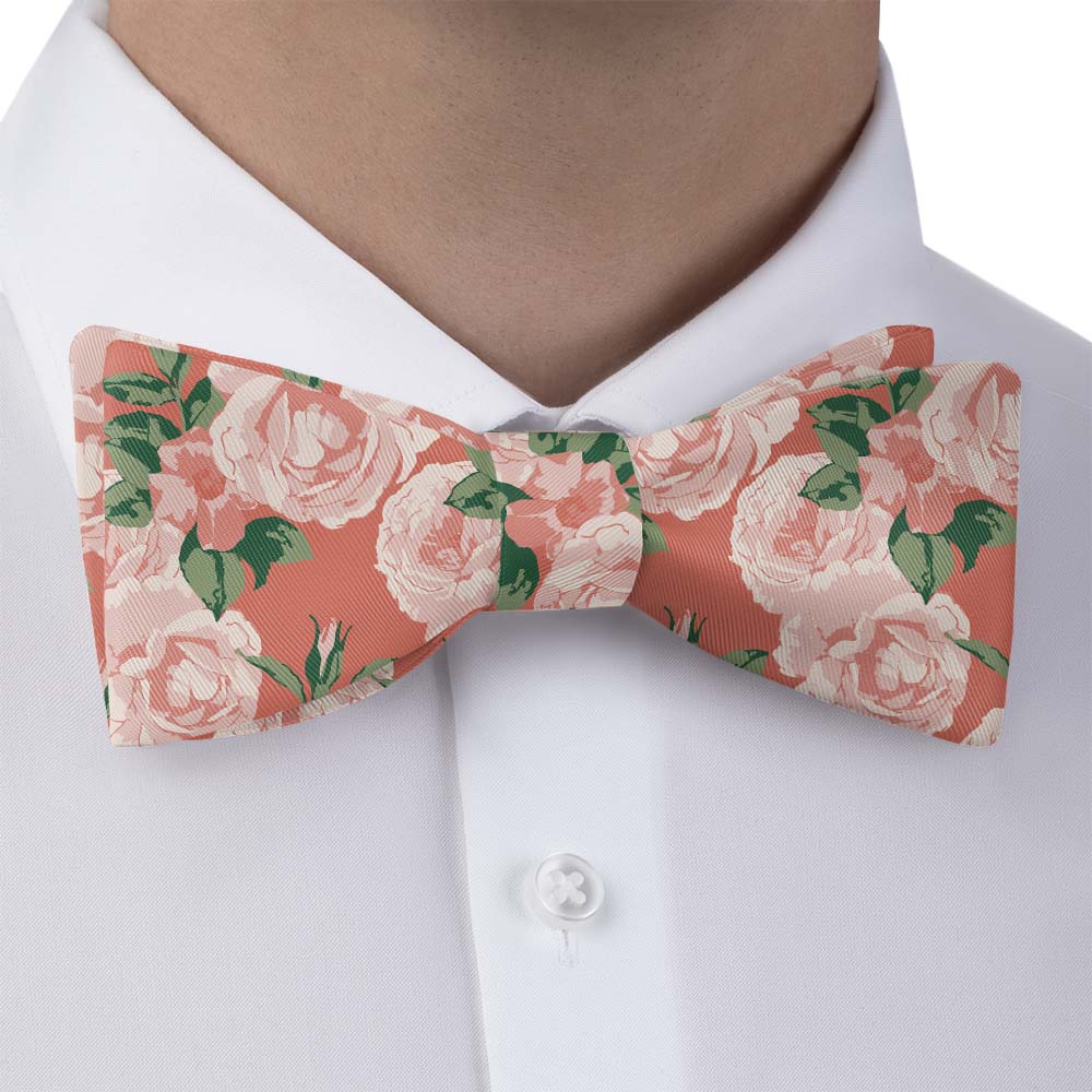 Paeonia Bow Tie - Bow Tie with Dress Shirt - Knotty Tie Co.