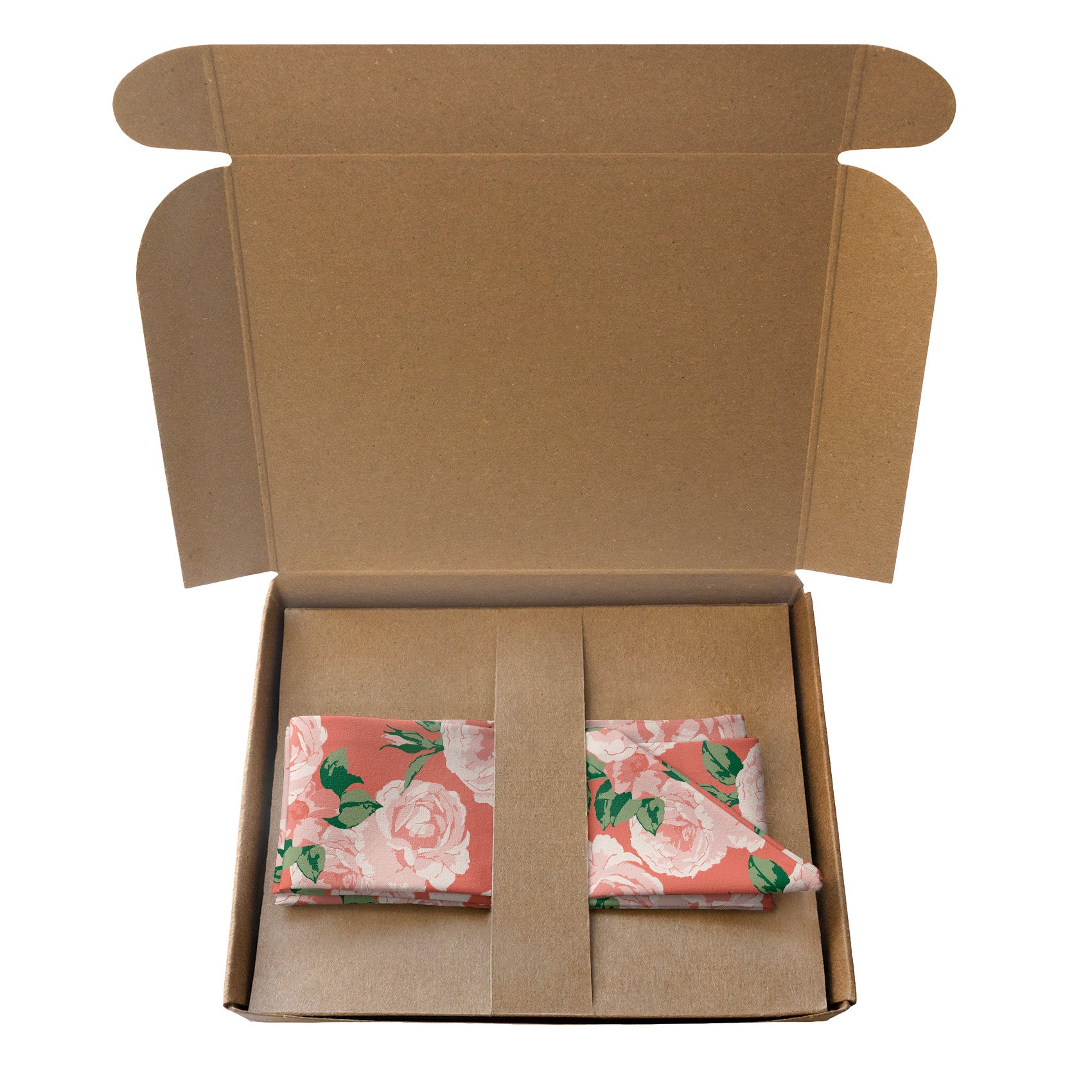 Paeonia Hair Scarf - Packaging - Knotty Tie Co.