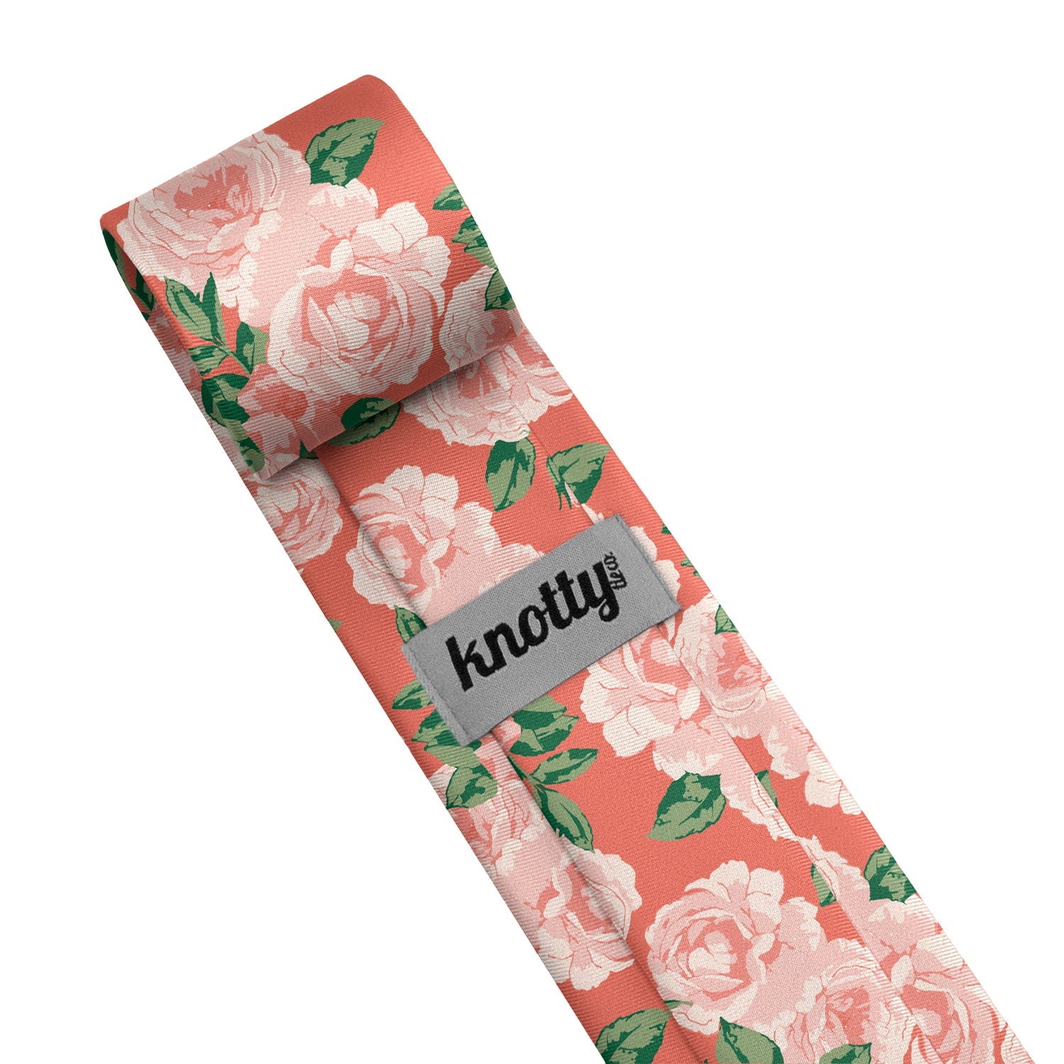 Paeonia Necktie - Tag - Knotty Tie Co.