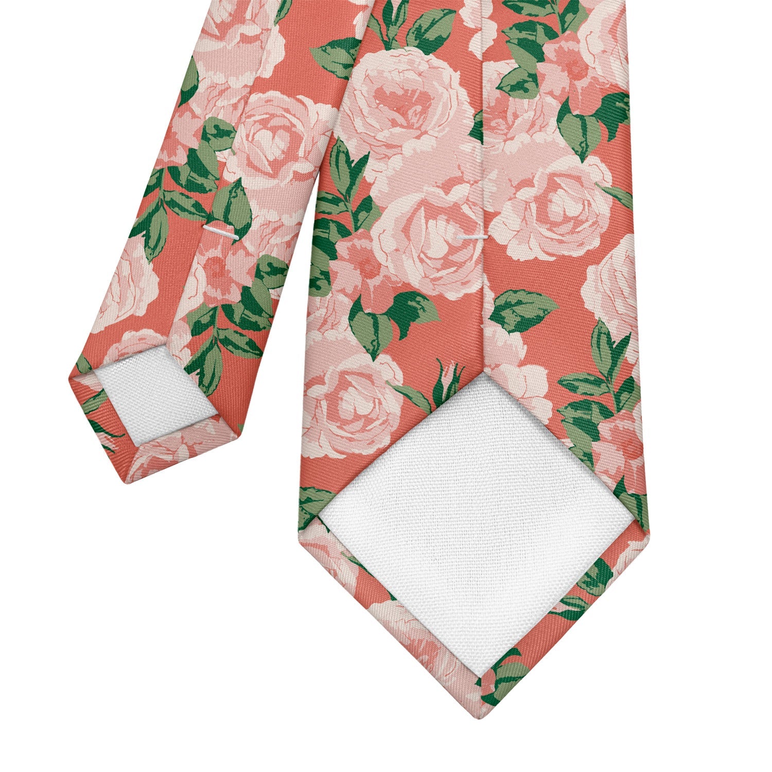 Paeonia Necktie - Tipping - Knotty Tie Co.