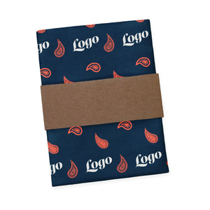 Custom Paisley 2 Logo Pocket Square