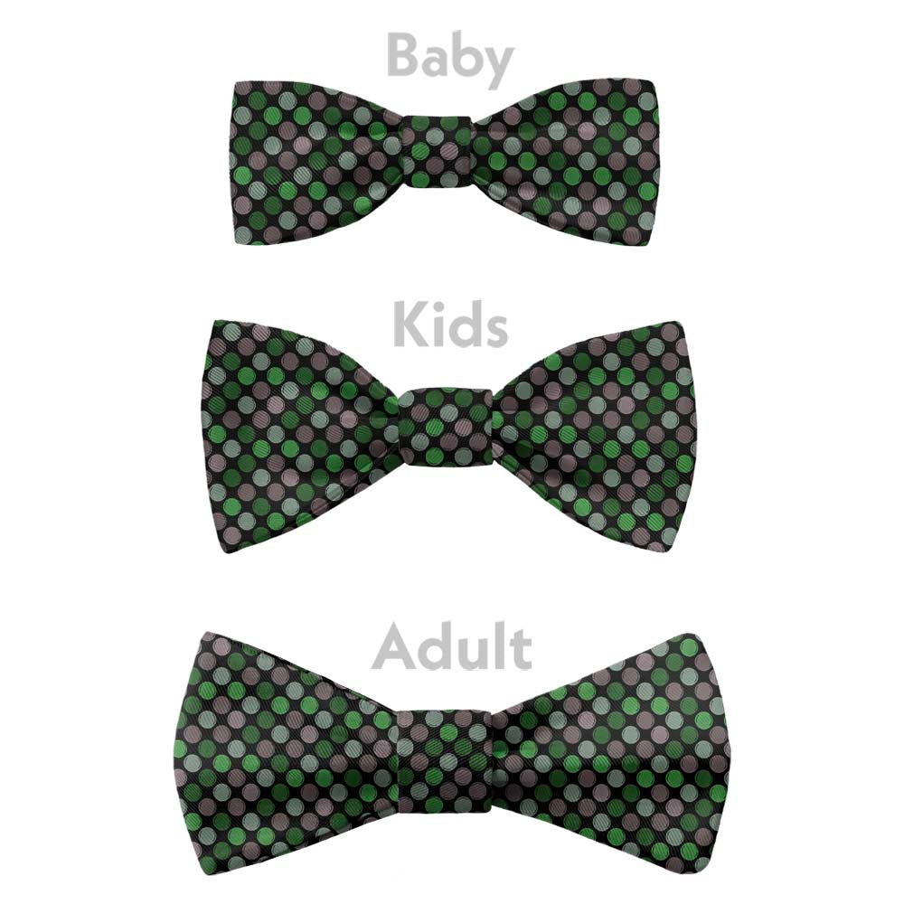Palette Dots Bow Tie - Bow Sizes - Knotty Tie Co.