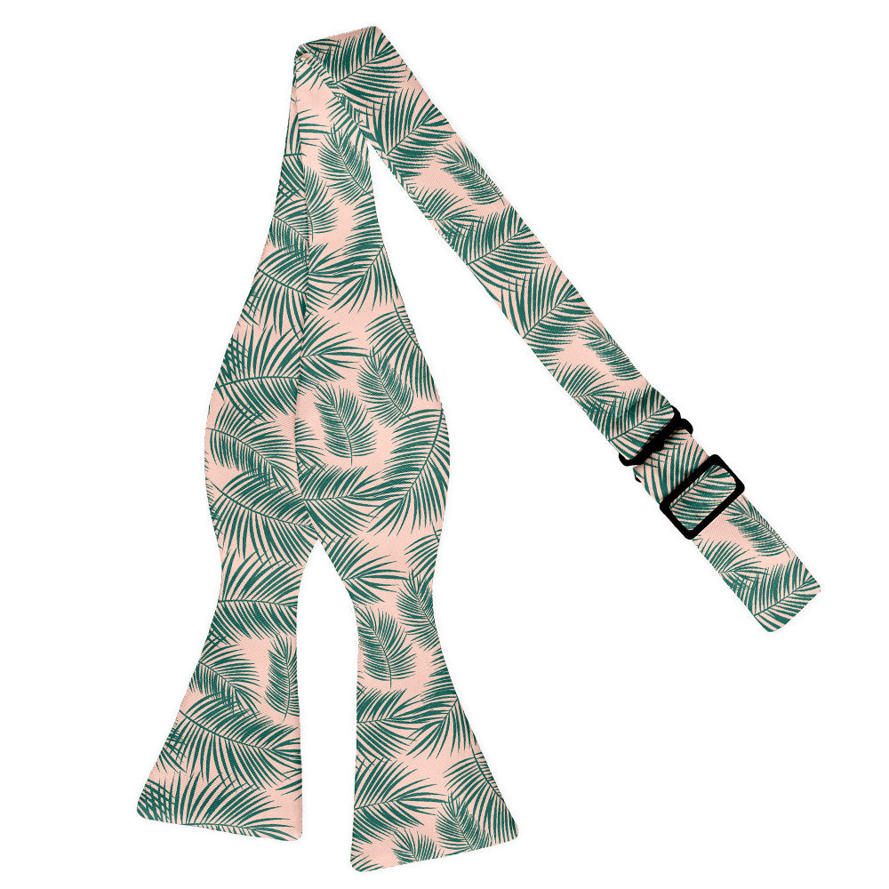 Palm Leaves Bow Tie - Self Tie Flat - Knotty Tie Co.