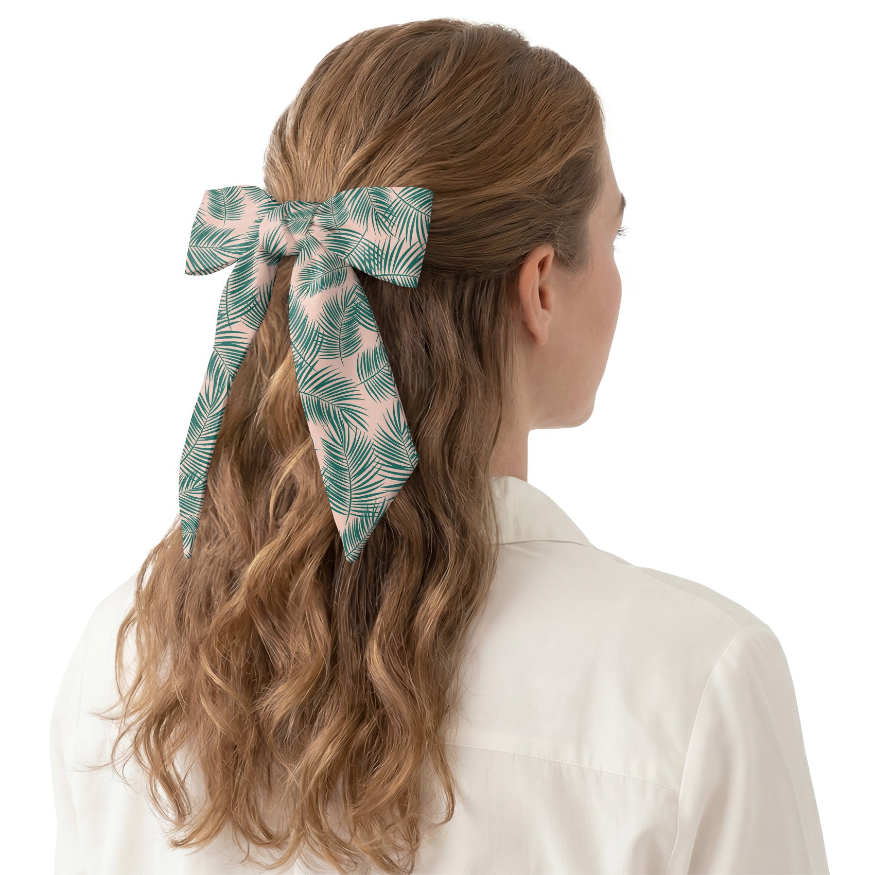 Palm Leaves Hair Scarf - Hair Scarf - Knotty Tie Co.
