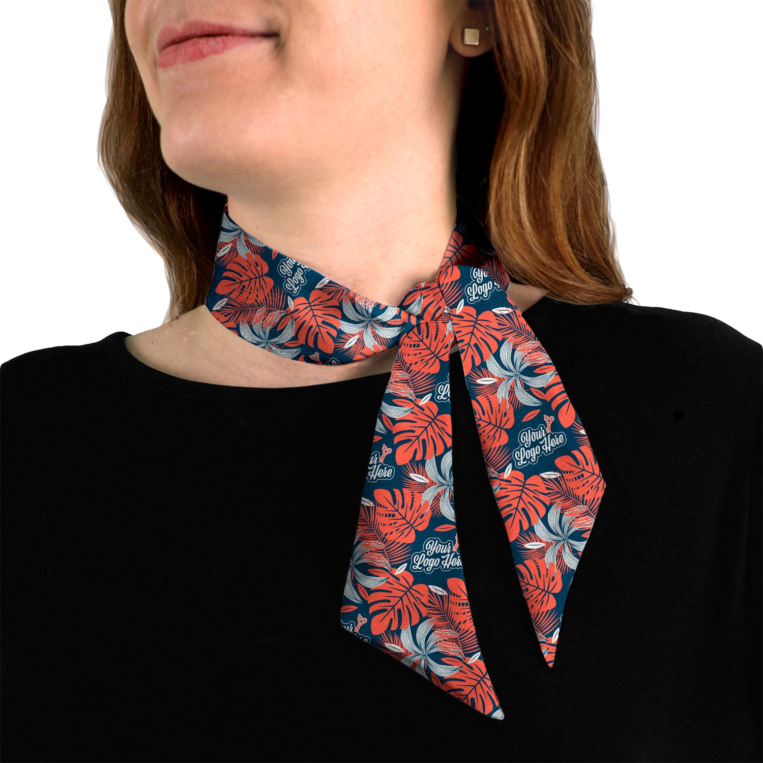 Palms 2 Hair Neck Logo Scarf - Knotty Tie Co.