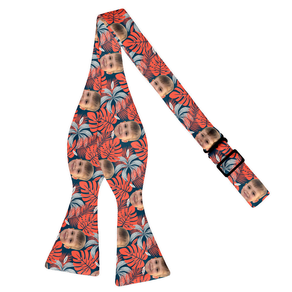 Palms 2 Photo Bow Tie - Self Tie Flat - Knotty Tie Co.