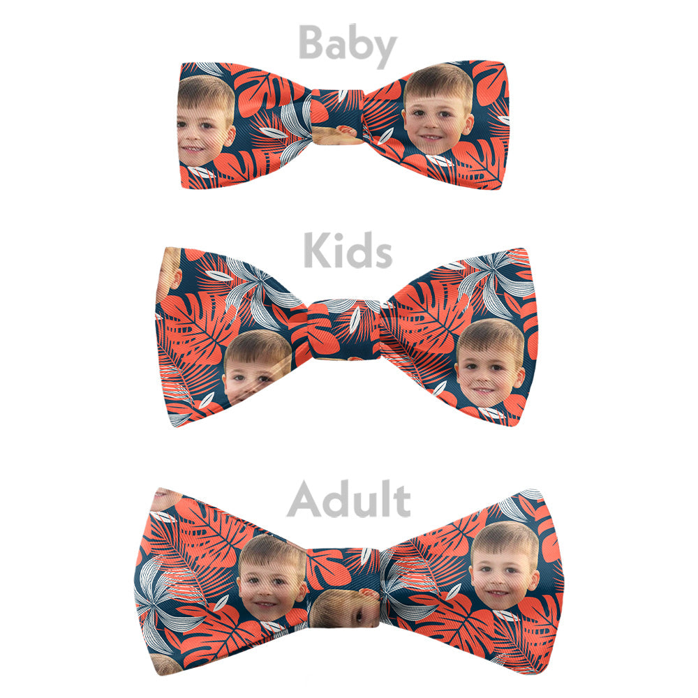Palms 2 Photo Bow Tie - Bow Sizes - Knotty Tie Co.