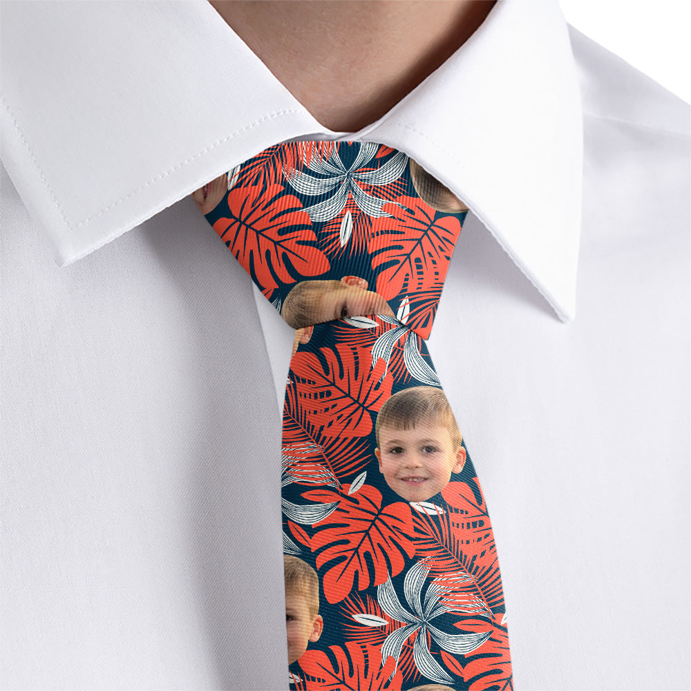 Palms 2 Photo Tie - Dress Shirt - Knotty Tie Co.