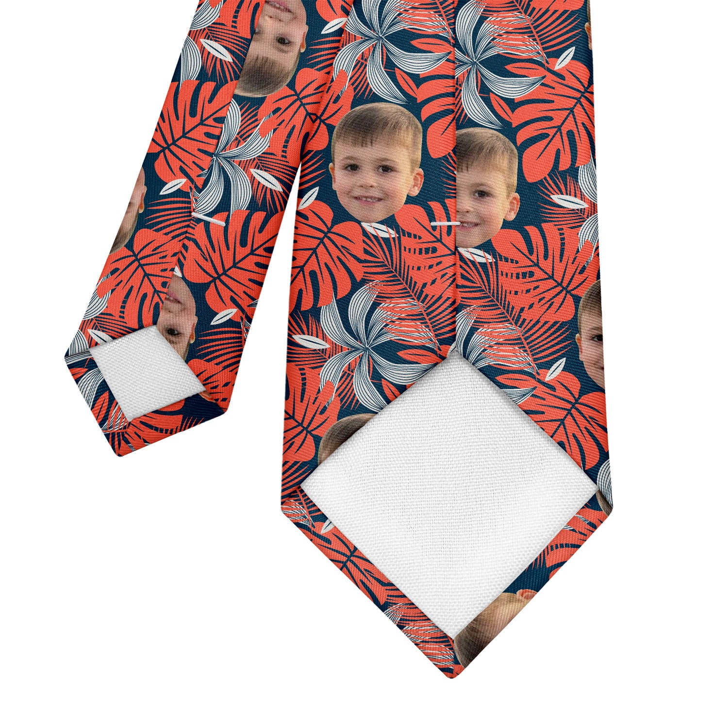 Palms 2 Photo Tie - Tipping - Knotty Tie Co.