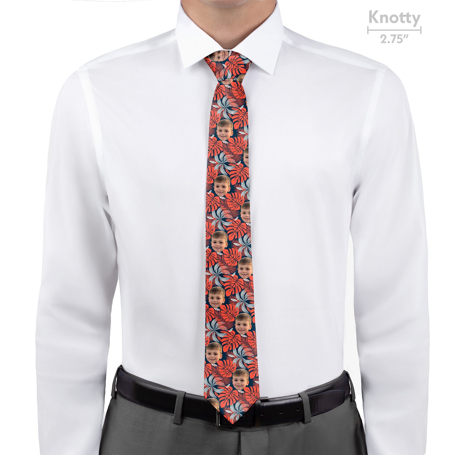 Palms 2 Photo Tie - Knotty - Knotty Tie Co.