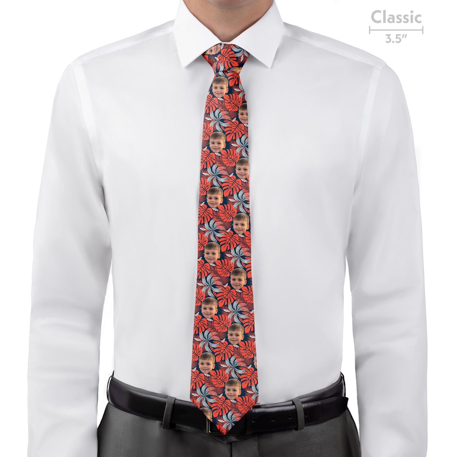 Palms 2 Photo Tie - Classic - Knotty Tie Co.