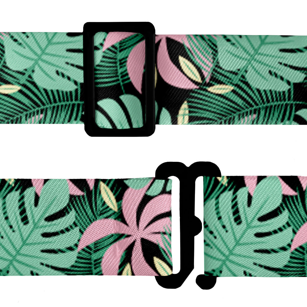 Paradise Palms Bow Tie - Bow Tie Hardware - Knotty Tie Co.