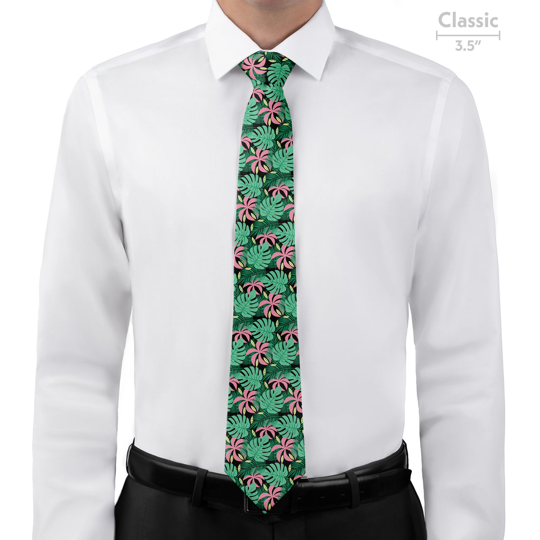 Paradise Palms Necktie - Classic  - Knotty Tie Co.