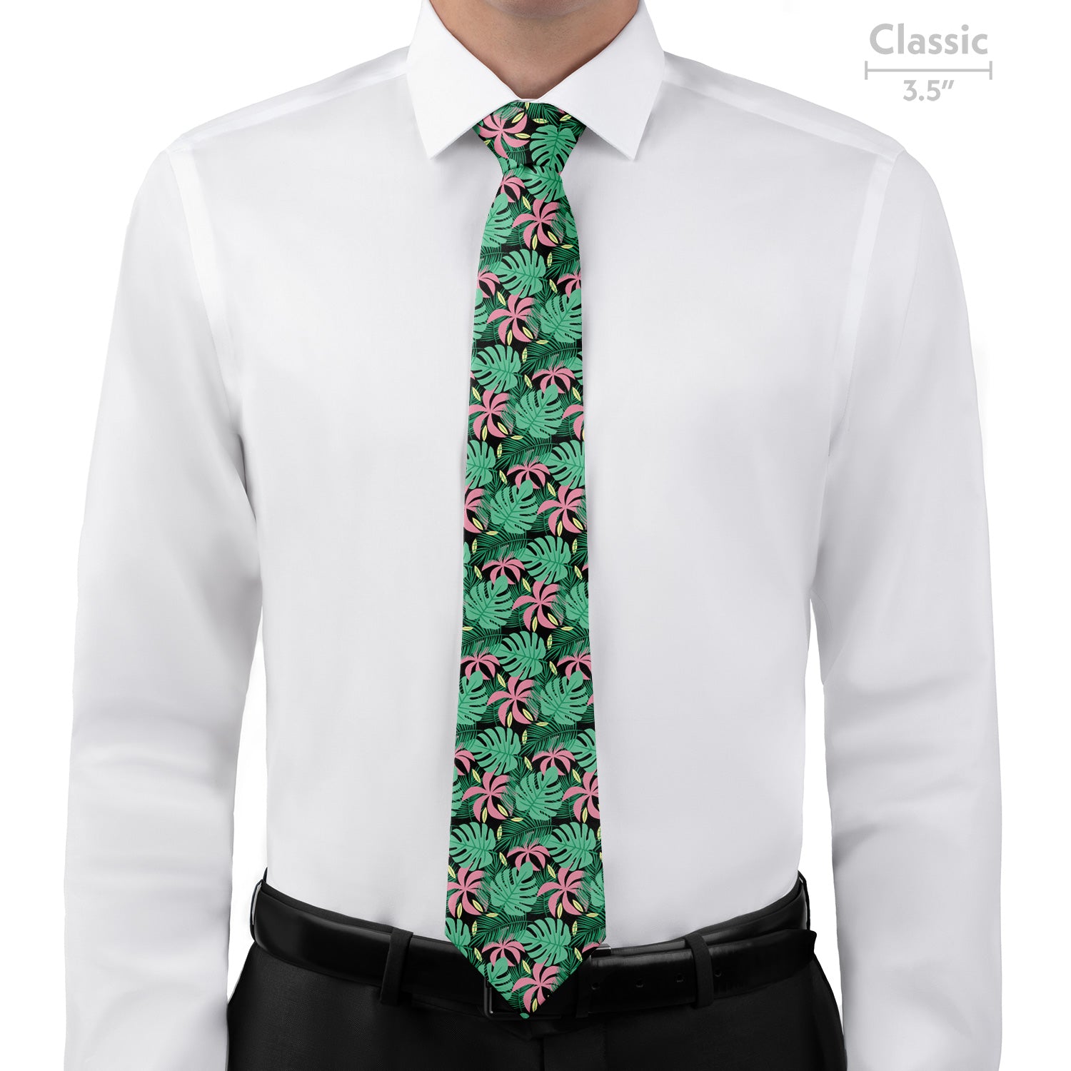 Paradise Palms Necktie - Classic  - Knotty Tie Co.