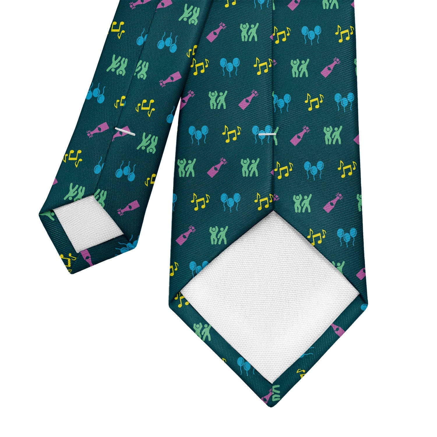 Partying With Friends Necktie - Tipping - Knotty Tie Co.