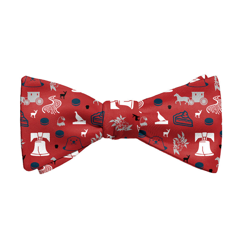 Pennsylvania State Heritage Bow Tie - Adult Standard Self-Tie 14-18" -  - Knotty Tie Co.