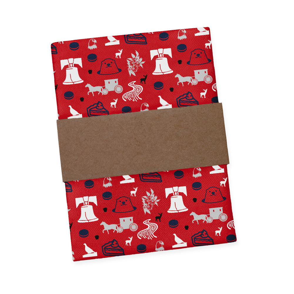 Pennsylvania State Heritage Pocket Square - Packaging - Knotty Tie Co.