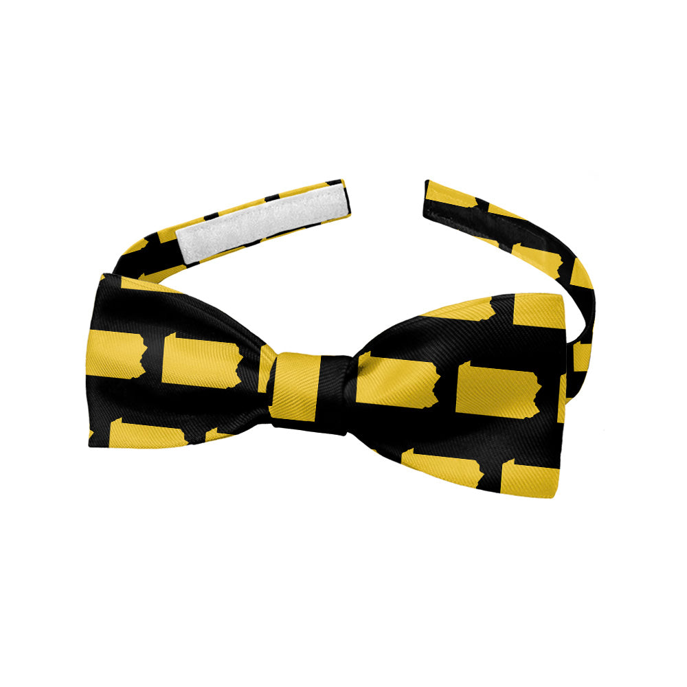 Pennsylvania State Outline Bow Tie - Baby Pre-Tied 9.5-12.5" -  - Knotty Tie Co.