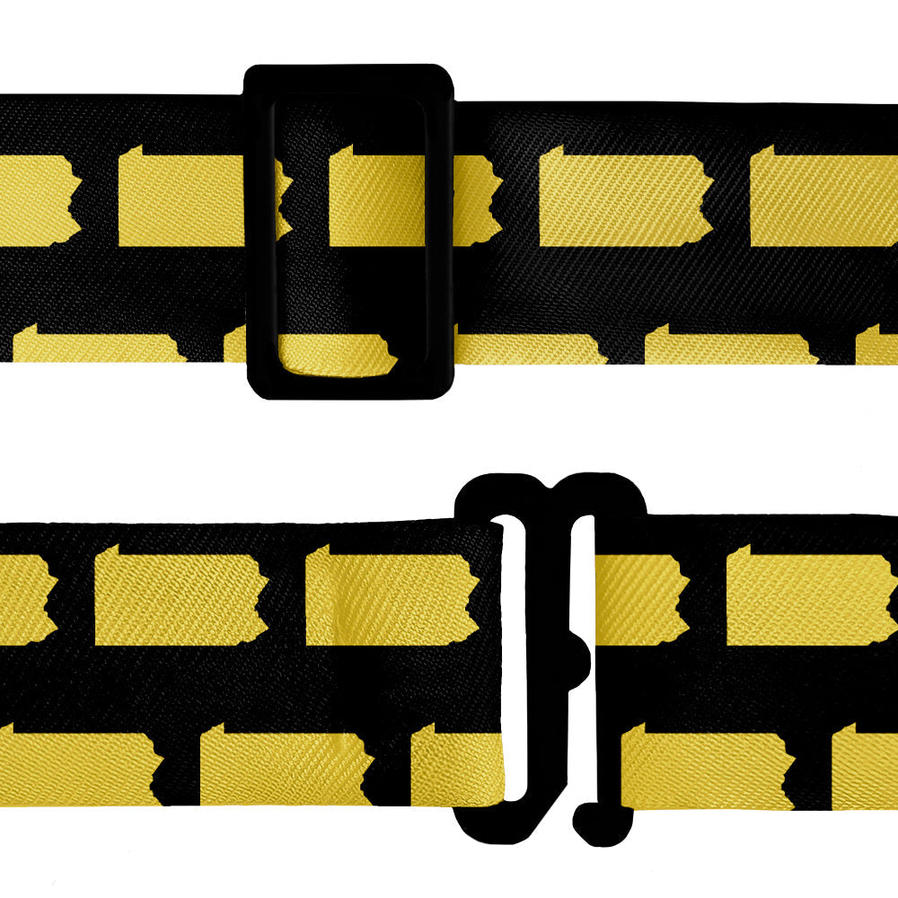 Pennsylvania State Outline Bow Tie - Bow Tie Hardware - Knotty Tie Co.