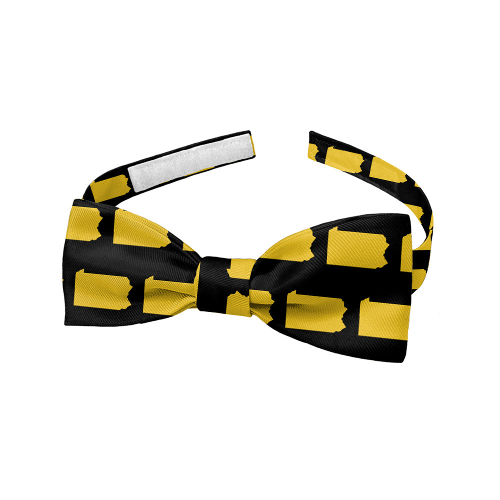 Pennsylvania State Outline Bow Tie - Baby Bow Tie - Knotty Tie Co.