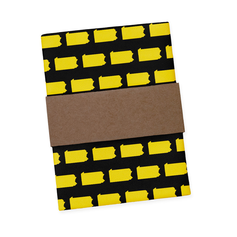 Pennsylvania State Outline Pocket Square - Packaging - Knotty Tie Co.