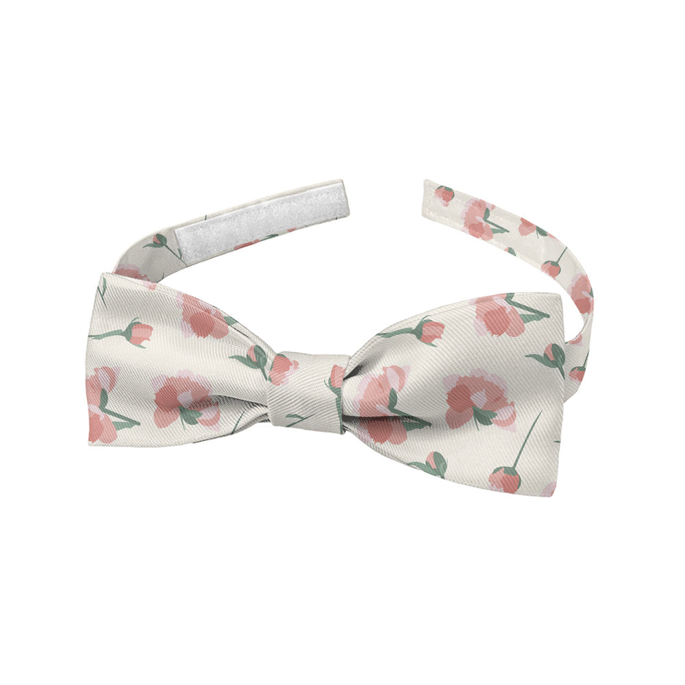 Peonies Floral Bow Tie - Baby Pre-Tied 9.5-12.5" -  - Knotty Tie Co.