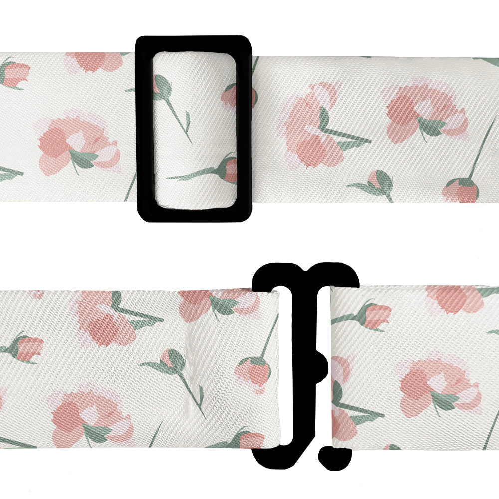 Peonies Floral Bow Tie - Bow Tie Hardware - Knotty Tie Co.