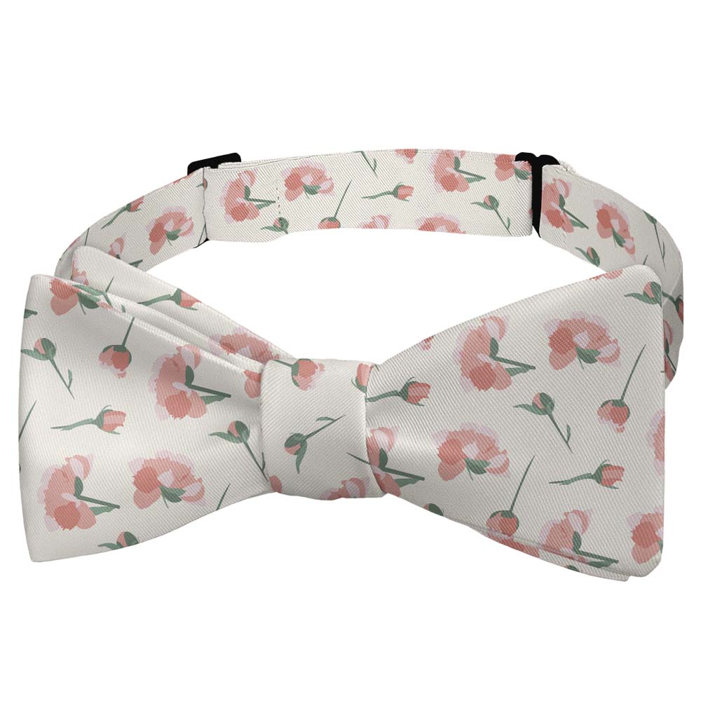Peonies Floral Bow Tie - Self Tie Bow Tie - Knotty Tie Co.