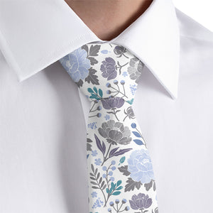 Peony Grove Necktie - Dress Shirt - Knotty Tie Co.
