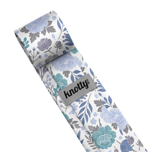Peony Grove Necktie - Tag - Knotty Tie Co.