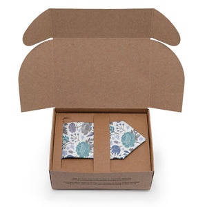 Peony Grove Necktie - Packaging - Knotty Tie Co.