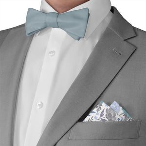Peony Grove Pocket Square - Matching Bow Tie - Knotty Tie Co.