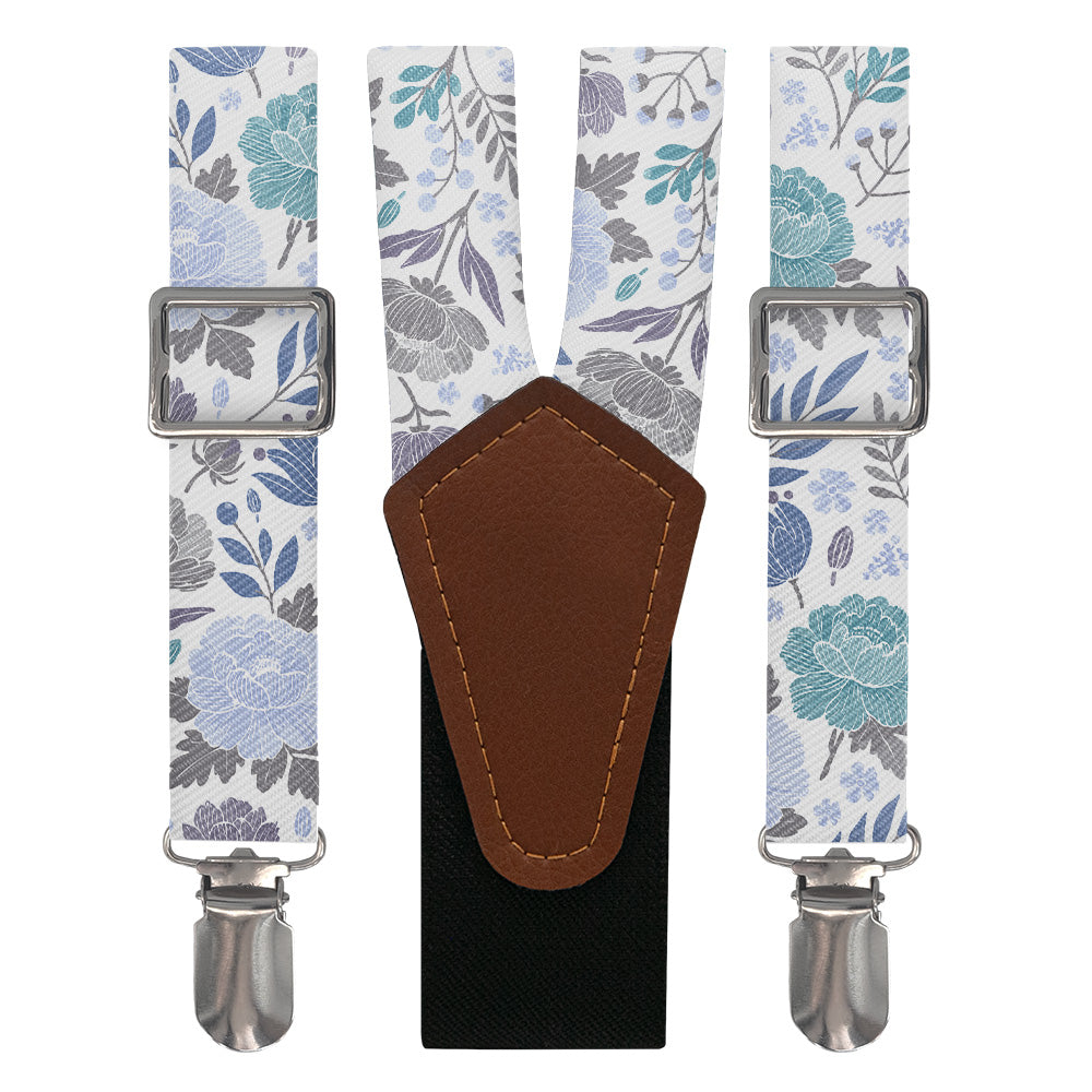 Peony Grove Suspenders - Main View - Knotty Tie Co.