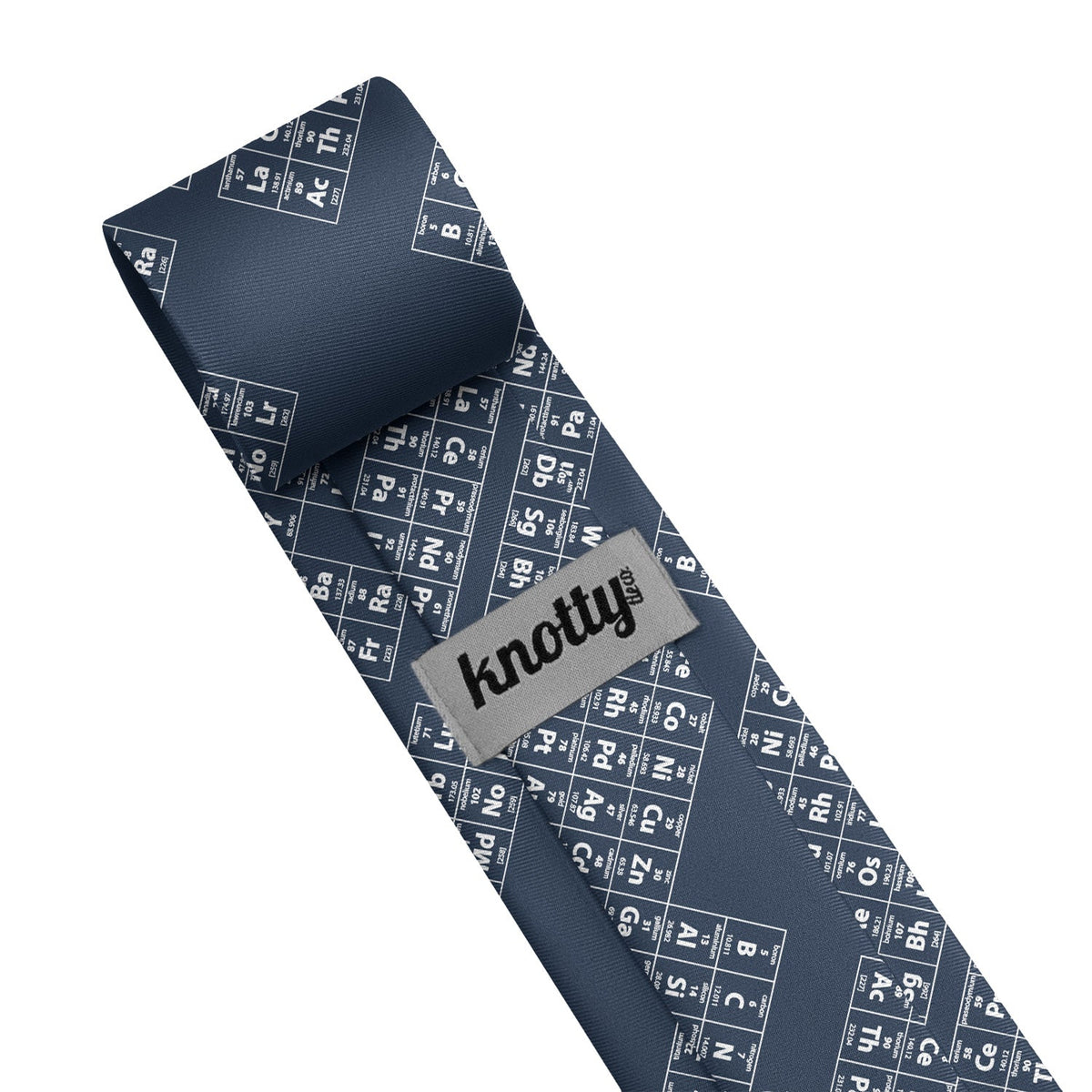 Periodic Table Necktie - Tag - Knotty Tie Co.