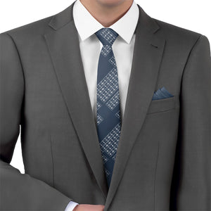 Periodic Table Necktie - Matching Pocket Square - Knotty Tie Co.