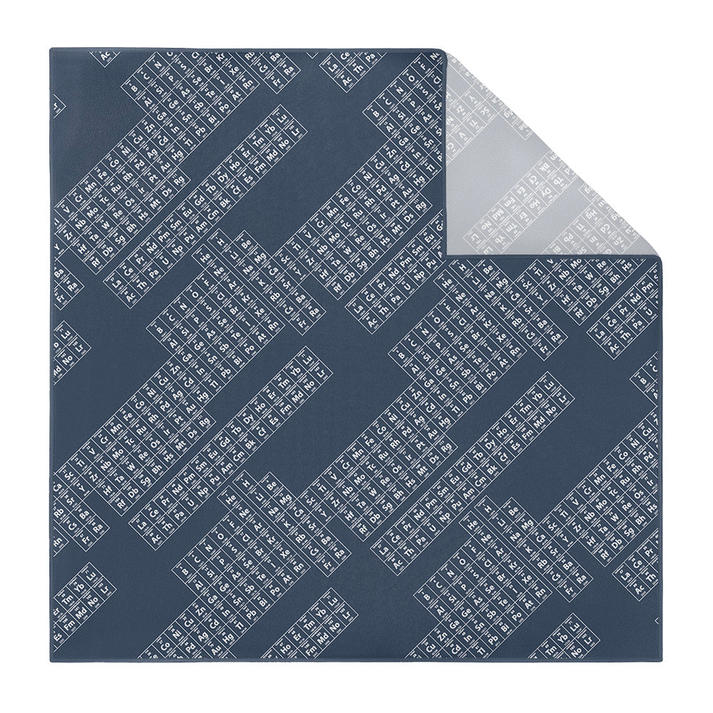 Periodic Table Pocket Square - Printed - Knotty Tie Co.