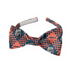 Pet Plaid Photo Bow Tie - Kids Bow TIe - Knotty Tie Co.
