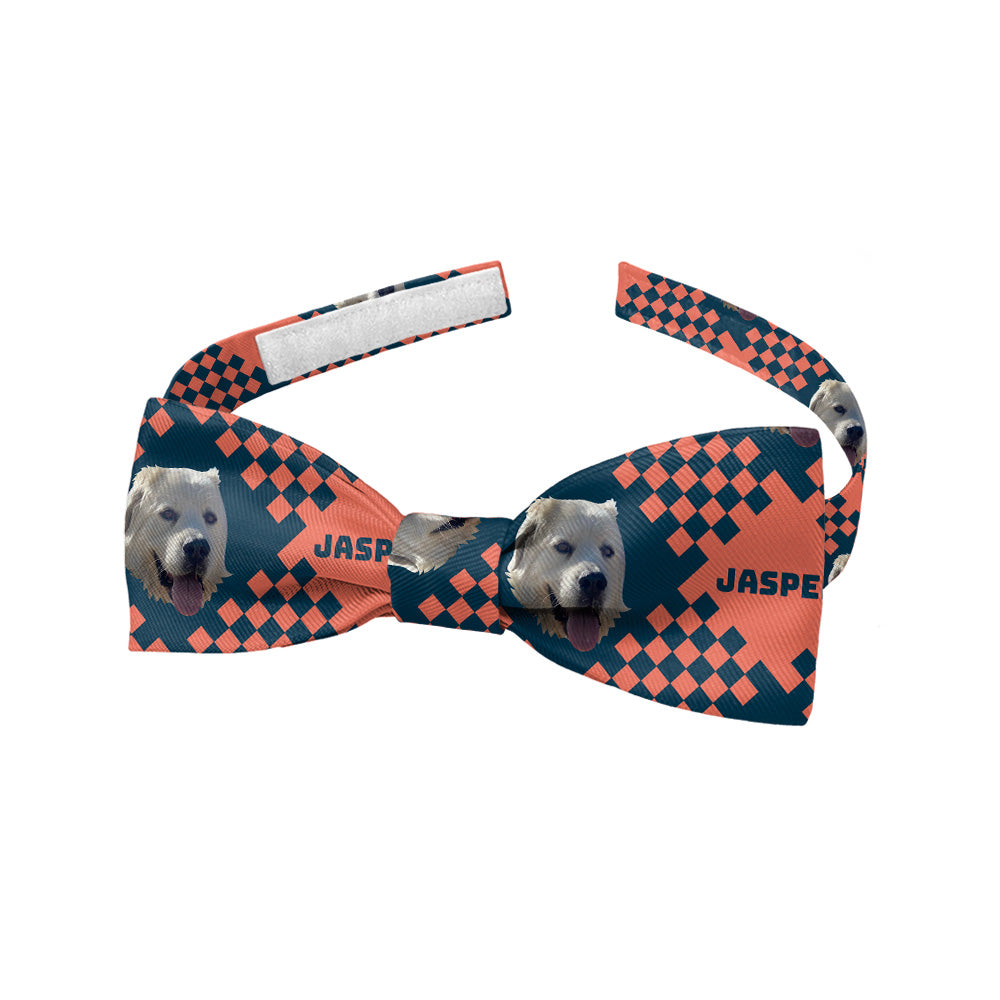 Pet Plaid Photo Bow Tie - Baby Bow Tie - Knotty Tie Co.
