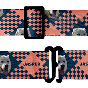 Pet Plaid Photo Bow Tie - Bow Tie Hardware - Knotty Tie Co.