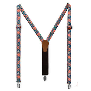 Pet Plaid Photo Suspenders - Full Front View - Knotty Tie Co.
