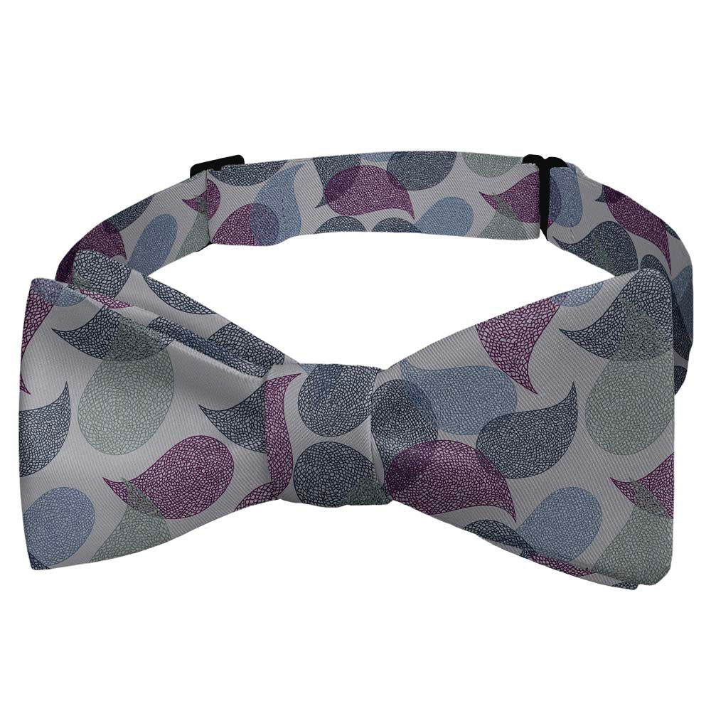 Petal Paisley Bow Tie - Self Tie Bow Tie - Knotty Tie Co.