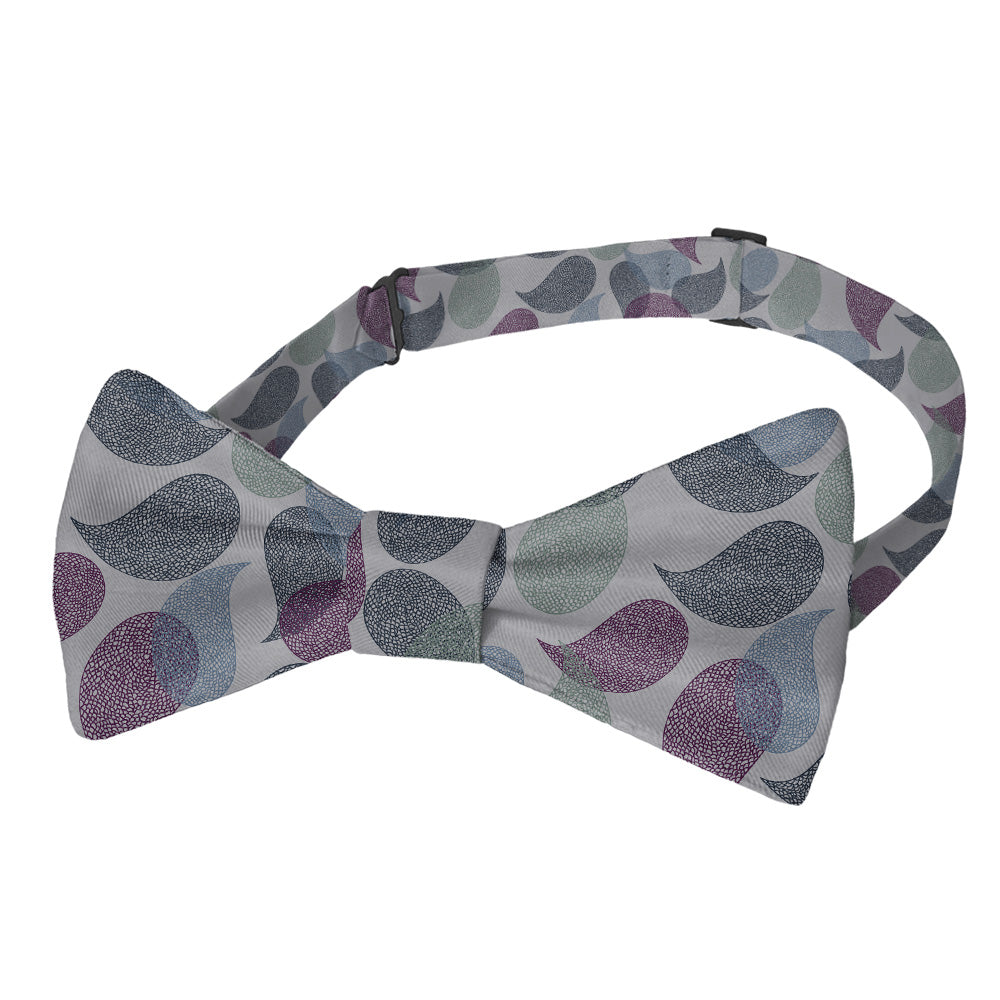 Petal Paisley Bow Tie - Pre-Tied Bow Tie - Knotty Tie Co.