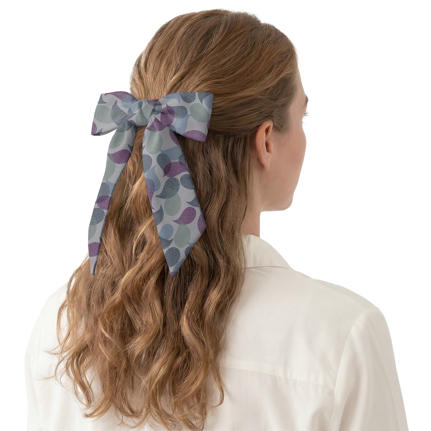 Petal Paisley Hair Scarf - Hair Scarf - Knotty Tie Co.
