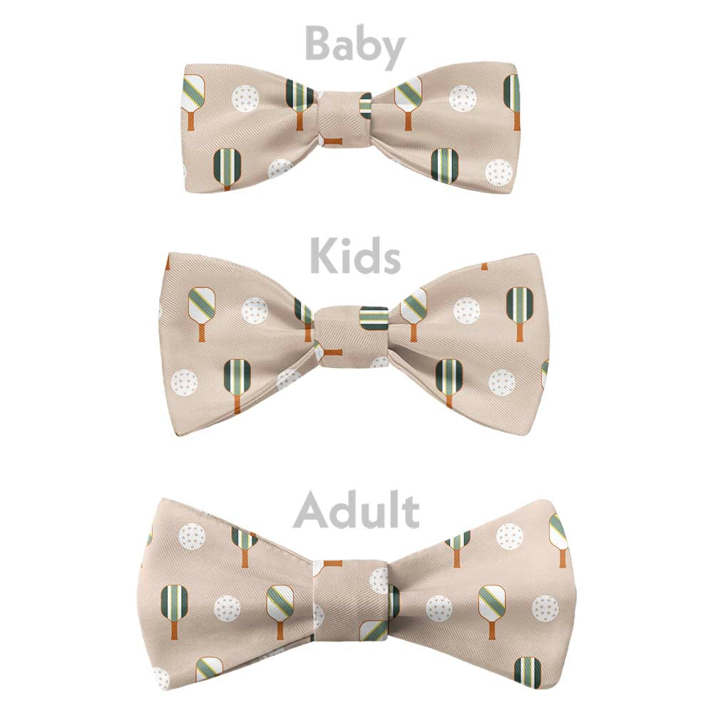 Pickler Pickleball Bow Tie - Bow Sizes - Knotty Tie Co.
