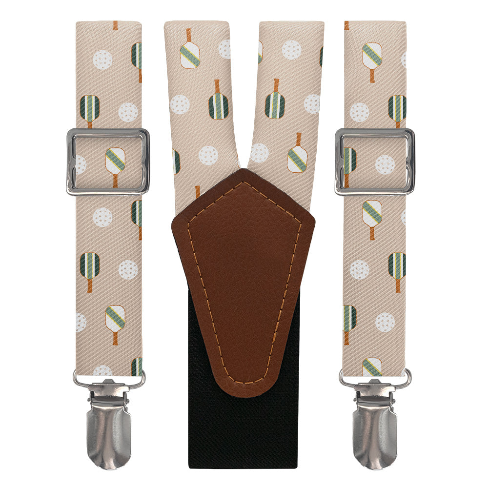 Pickler Pickleball Suspenders - Main View - Knotty Tie Co.